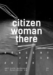 Citizen Woman There plakat