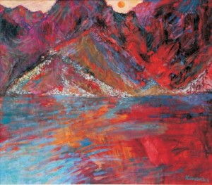 Jan Szancenbach, Morskie Oko zachód słońca, 1997