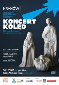 plakat nadesłany przez Organizatora (Ośrodek Kultury Kraków-Nowa Huta)