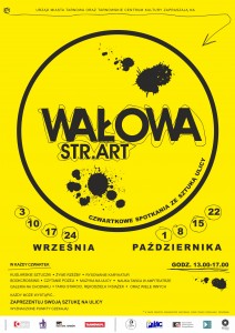 WALOWA STR.ART_plakat