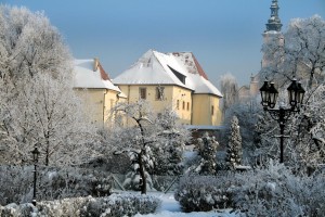 Zamek Żupny w Wieliczce zimą - fot. R. Sagan (fot. udostępniona przez: Muzeum Żup Krakowskich Wieliczka)