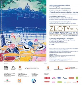 plakat nadesłany przez Organizatora (Muzeum Narodowe w Krakowie)