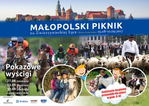 Grafika organizatora: Stowarzyszenie Hodowców Małopolskich Koni Wyścigowych