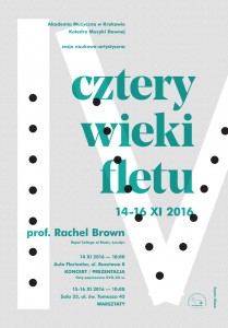 plakat nadesłany przez Organizatora (Akademię Muzyczną w Krakowie)