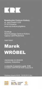 zaproszenie Marek Wróbel rgb